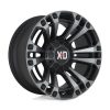   Alumínium felni 20x10 ET-18 6x135/6x139,7 XD851 Monster 3 Satin Black W/ Gray Tint XD Series
