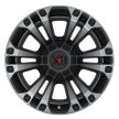 Alumínium felni 20x9 ET18 6x139,7/6x135 XD851 Monster Satin Black/Gray Tint XD Series