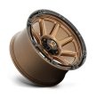 Alumínium felni 20x10 ET-18 6x139,7 XD863 Matte Bronze W/ Black LIP XD Series