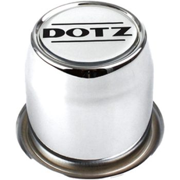   DOTZ zárt krómozott acél felni kupak (magas) - ezüst - 120mm