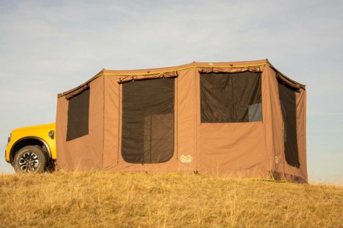 EDGE Overland Perete lateral pentru prelată Infinity 270 – acoperire completă – stânga